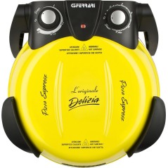 G3 Ferrari Pizza Express Delizia 12kW Yellow Pizza Oven - Perfect for Authentic Italian Pizzas!